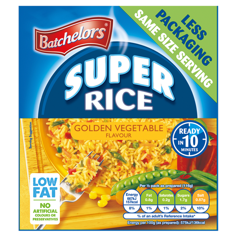 Batchelors Super Rice Golden Vegetable Flavour , 90g