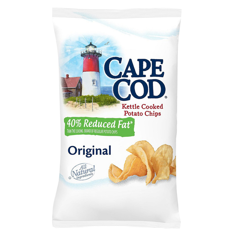 Cape Cod Reduced Fat Original Kettle Cooked Potato Chips 8oz