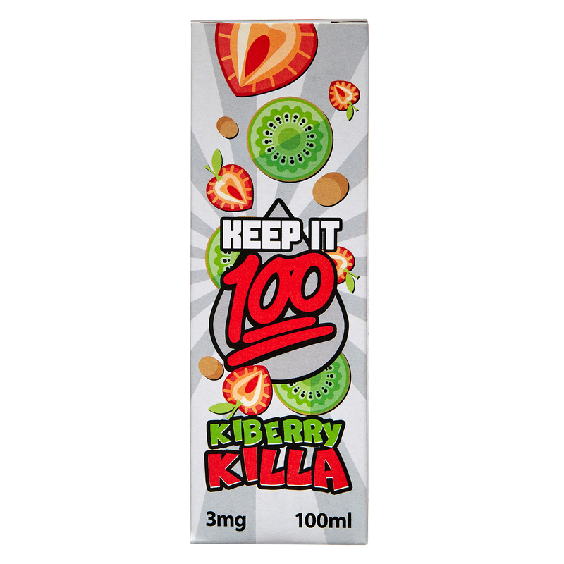 Keep It 100 Kiberry Killa 3 mg E-Liquid 100 ml Bottle