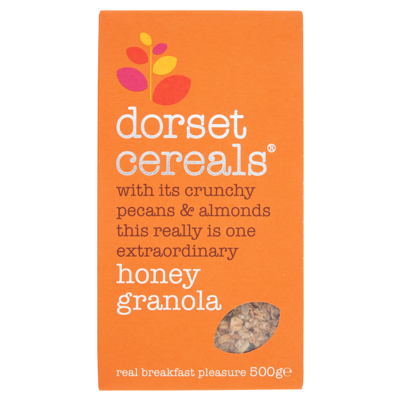 Dorset Cereals Honey Granola, 500g Food Cupboard fast delivery by App