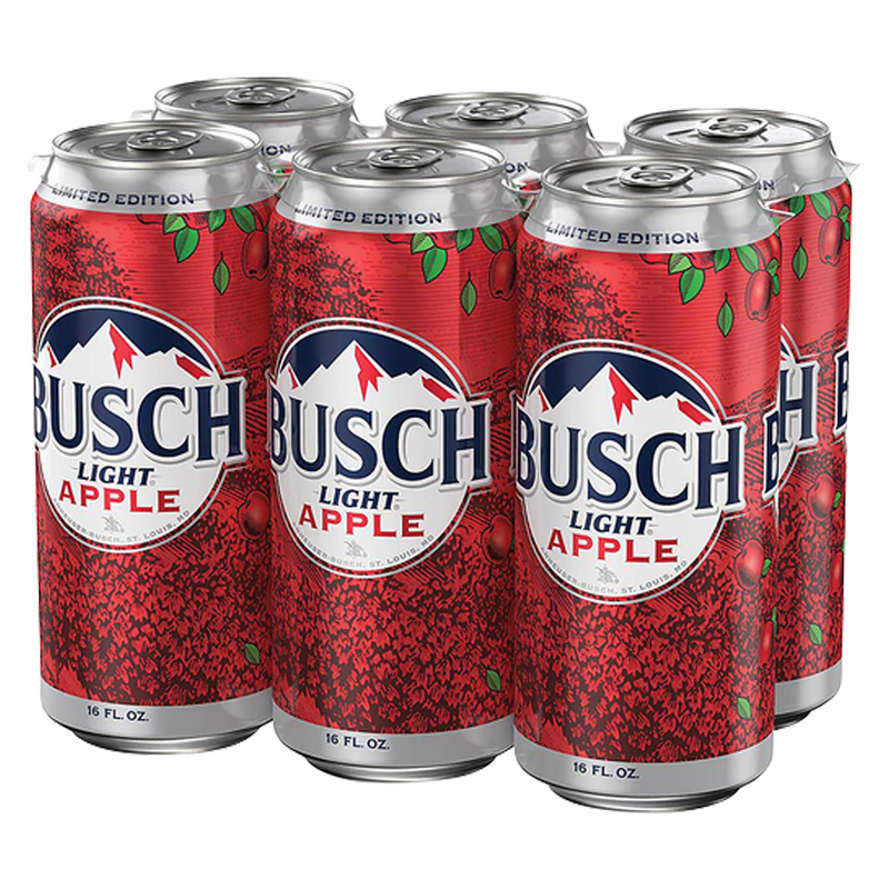 Busch Light Apple (6PKC 16 OZ)