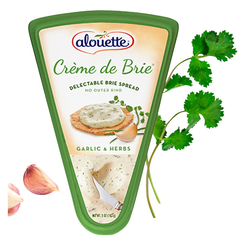 Alouette Crème de Brie Garlic & Herbs - 5oz