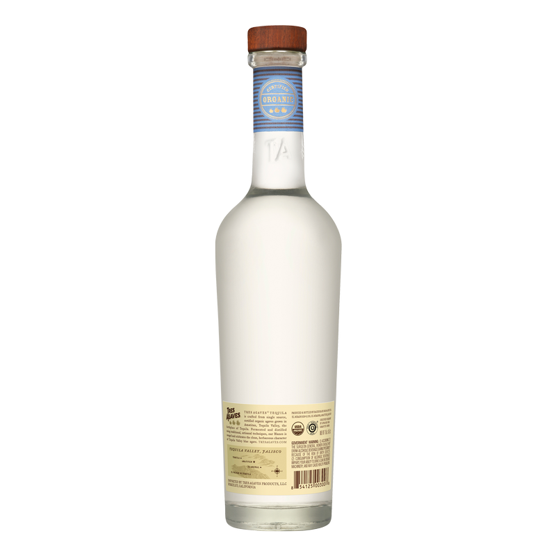 Tres Agaves Blanco Tequila Gift Pack 750ml Alcohol fast delivery by