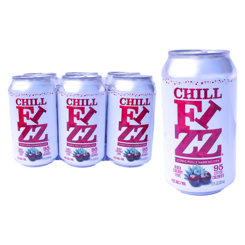 ChillFizz Black Cherry 6pk 12oz Can 4.5% ABV