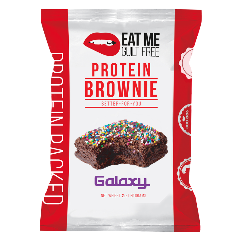 Eat Me Guilt Free Galaxy Brownie 2 oz Bar