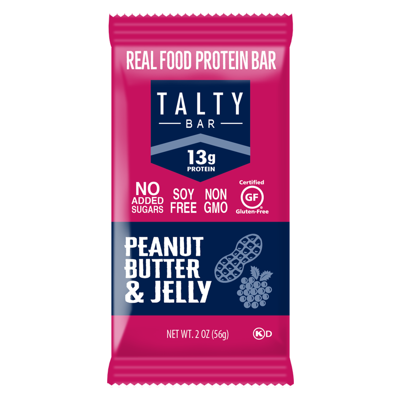 Talty Bar Peanut Butter & Jelly 2oz