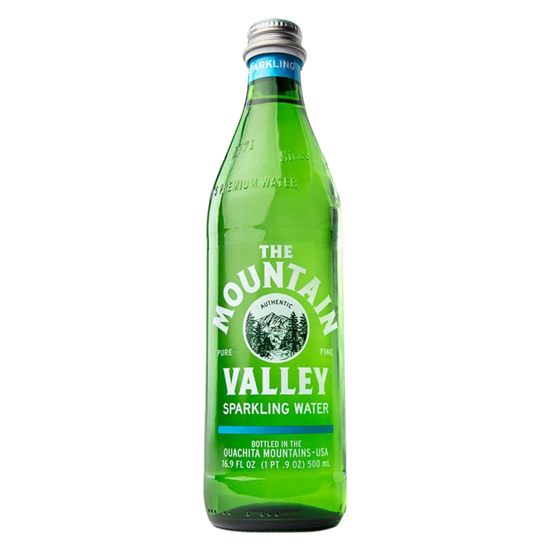 Mountain Valley Spring Water Sparkling Glass Bottle 16.9 fl oz