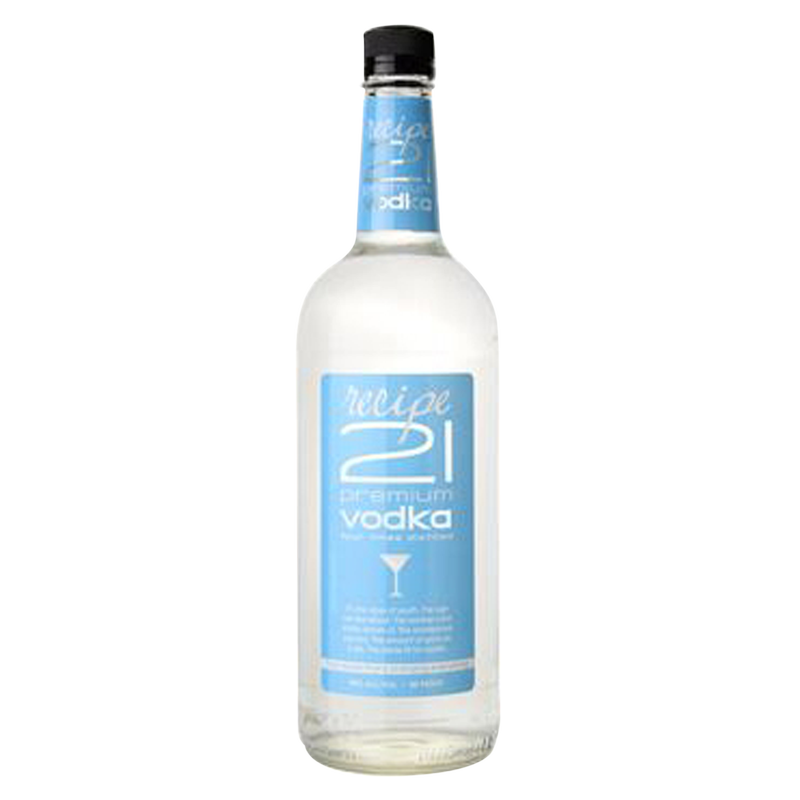 Recipe 21 Vodka 1L (80 Proof)