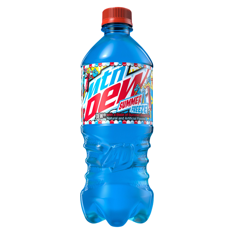 Mountain Dew Summer Freeze 20oz Bottle