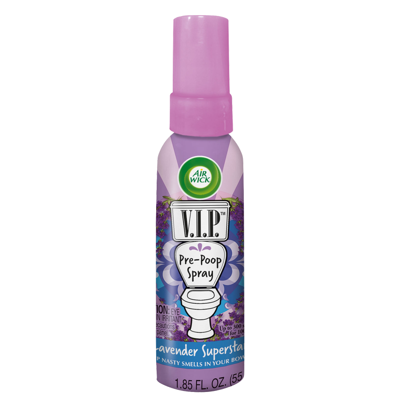 Air Wick V.I.P. Pre-Poop Spray Lavender Superstar 1.85oz