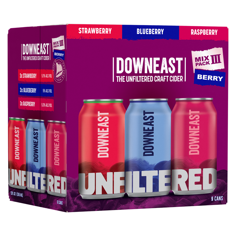 Downeast Mix Pack 3 9pk 12oz Can 5.0 ABV Alcohol fast delivery by App or Online