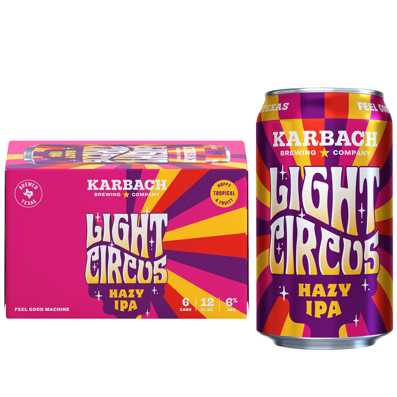 Karbach Light Circus Hazy IPA 6pk 12oz Can 6.0% ABV