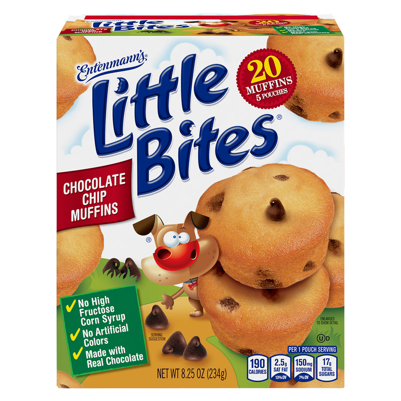 Entenmann's Little Bites Chocolate Chip Muffins 20ct