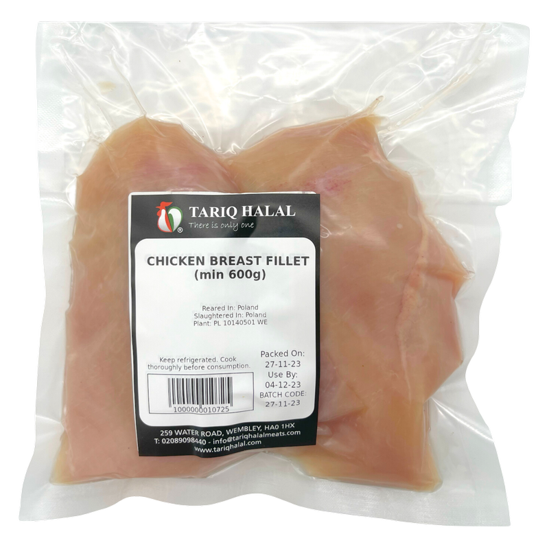 Tariq Halal Chicken Breast Fillet, 600g