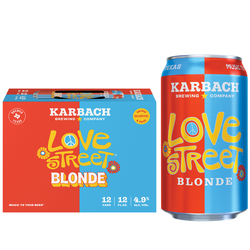 Karbach Brewing Love Street Blonde 12pk 12oz Can 4.9% ABV