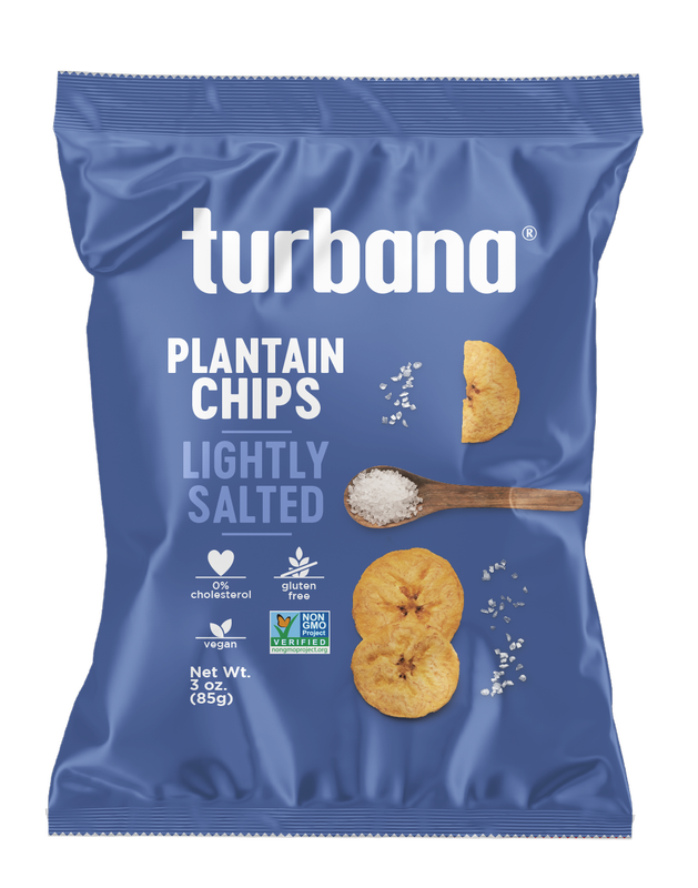 Turbana Lightly Salted Plantain Chips 3oz Bag