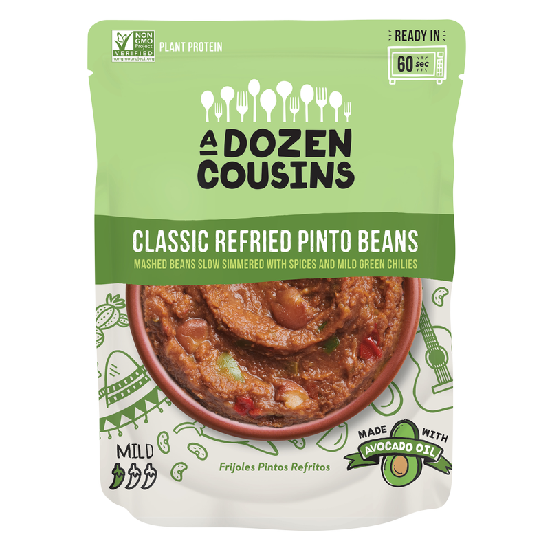 A Dozen Cousins Refried Pinto Beans 10oz