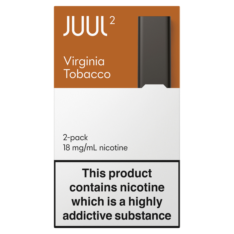 JUUL2 pods UK Virginia Tobacco 18mg/ml, 2pcs
