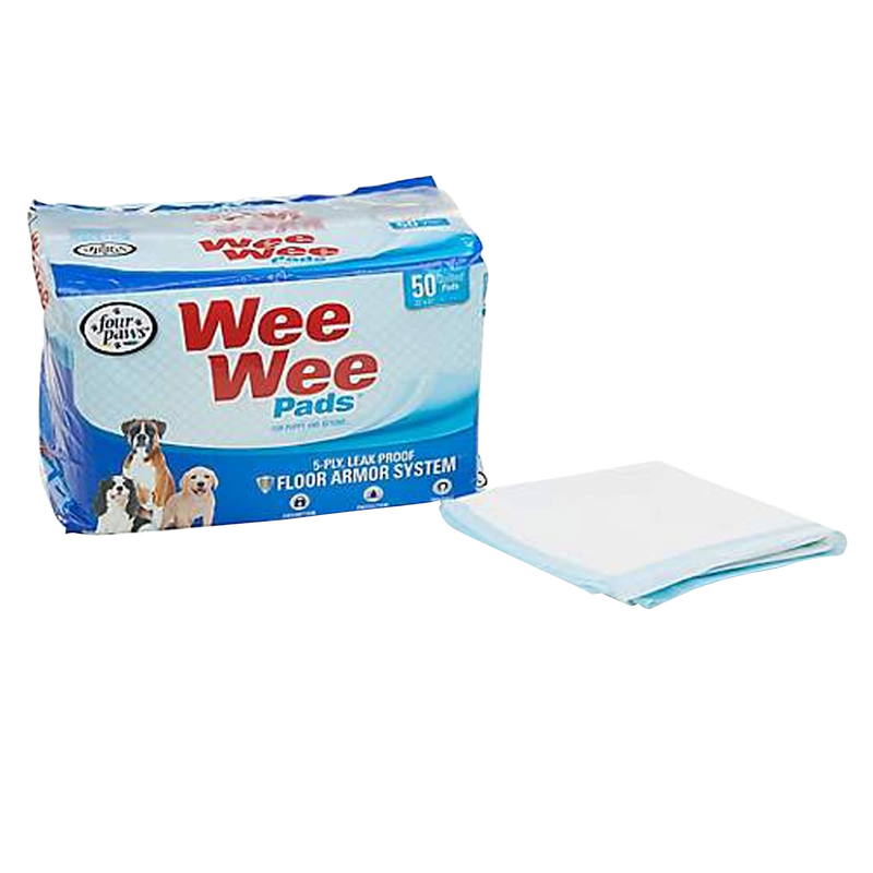 Four Paws Pet Wee-Wee Pads 50ct