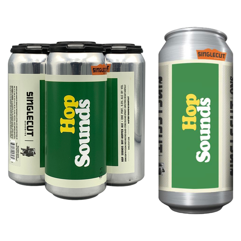 Singlecut Hop Sounds 4pk 16oz Can 5% ABV