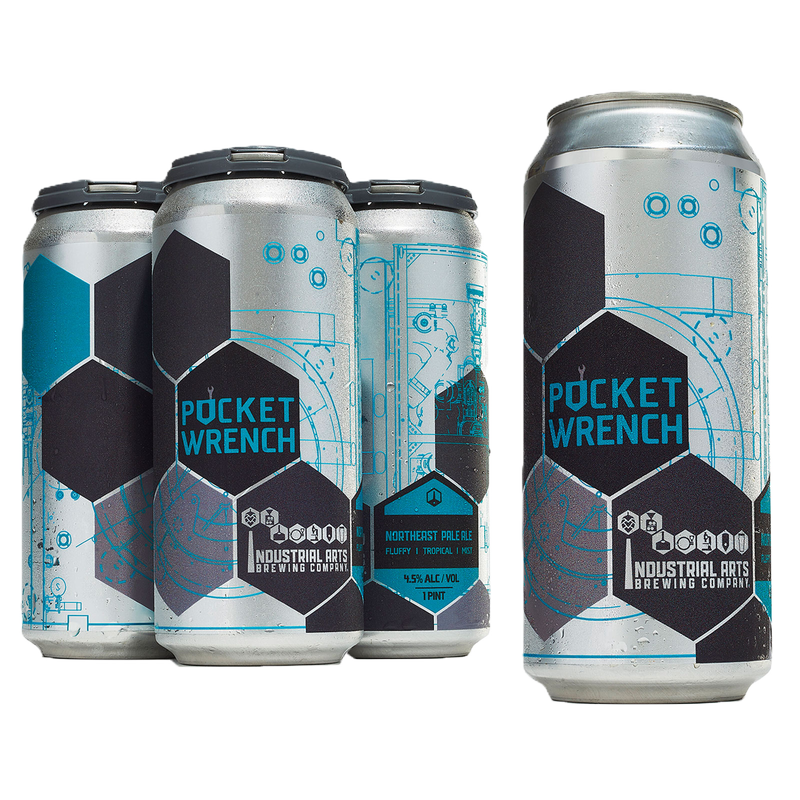 Industrial Arts Pocket Wrench Pale Ale 4pk 16oz Can 4.5% ABV