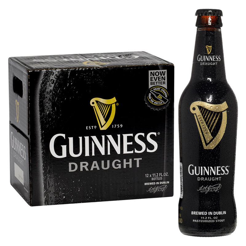 Guinness Stout 12pk 12oz Btl 5.6% ABV