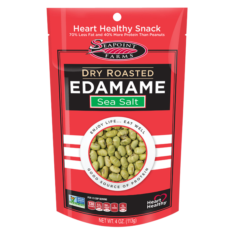 Seapoint Farms Dry Roasted Sea Salt Edamame 4oz