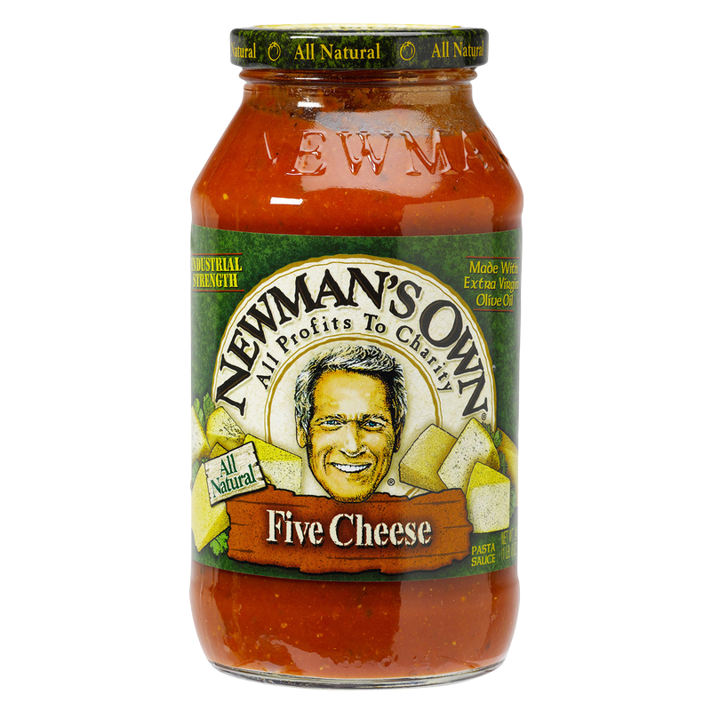 Newman's Own All Natural Five Cheese Pasta Sauce 24oz