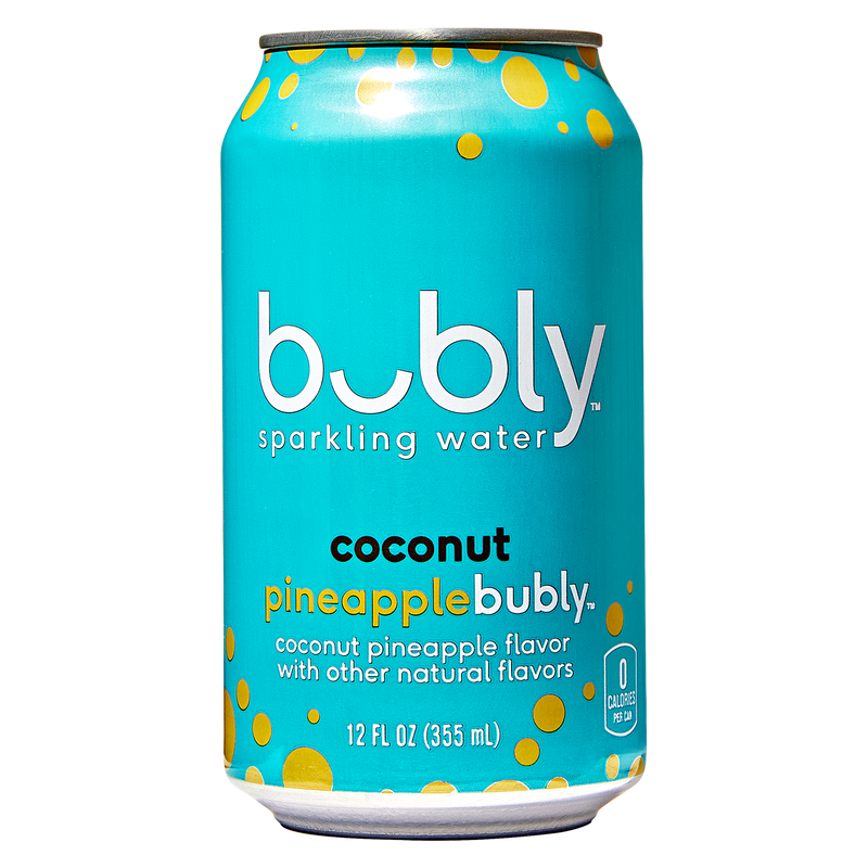 Bubly Coconut Pineapple 8pk 12oz Can
