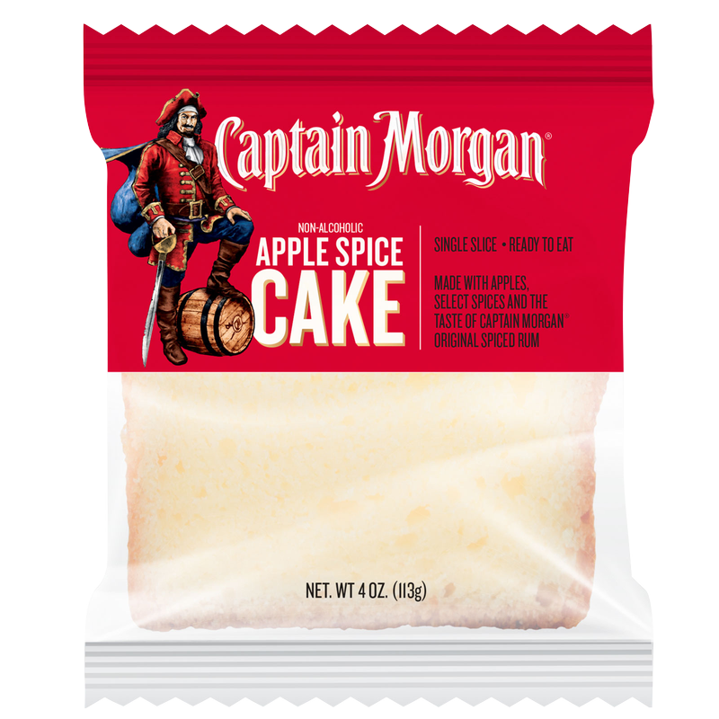 Captain Morgan Apple Spice Cake Slice 4oz