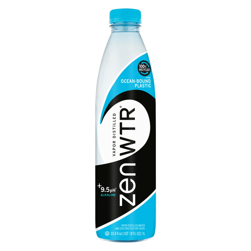 ZenWTR Alkaline Water 1L bottle