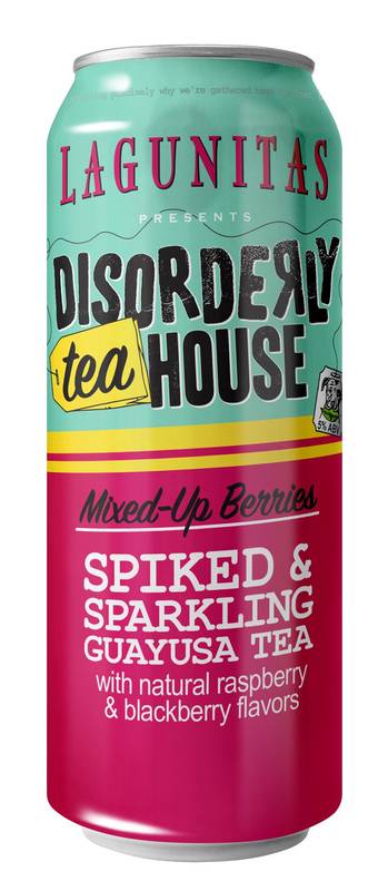 Lagunitas Disorderly Tea House Mixed-Up Berries Single 19.2oz Can 5% ABV