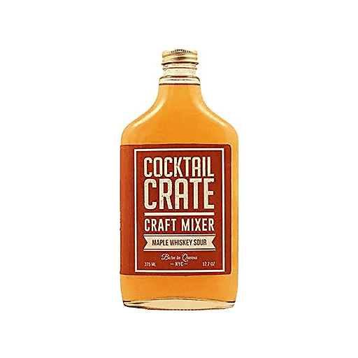 Cocktail Crate Maple Whiskey Sour Mix Single 12.7oz Btl