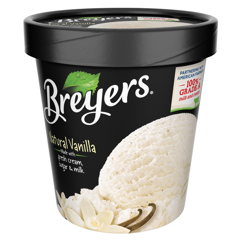 Breyers Natural Vanilla Ice Cream Pint