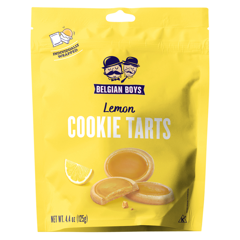 Belgian Boys Lemon Cookie Tarts 4.4oz