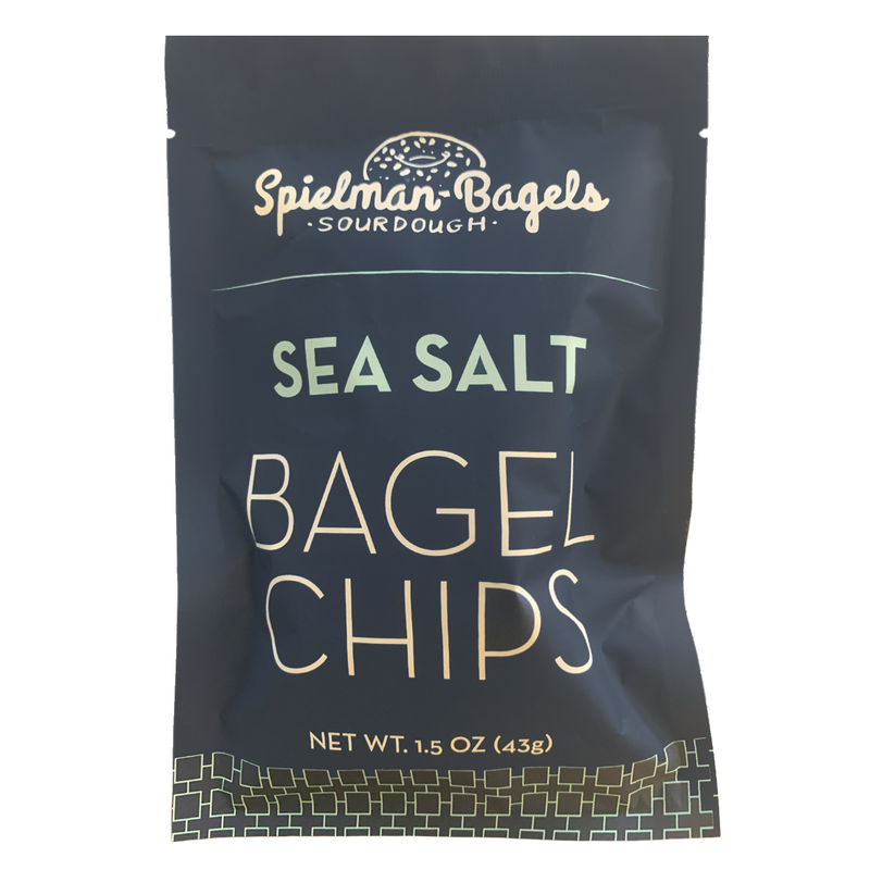 Spielman Bagels Salt Sourdough Bagel Chips 1.5oz
