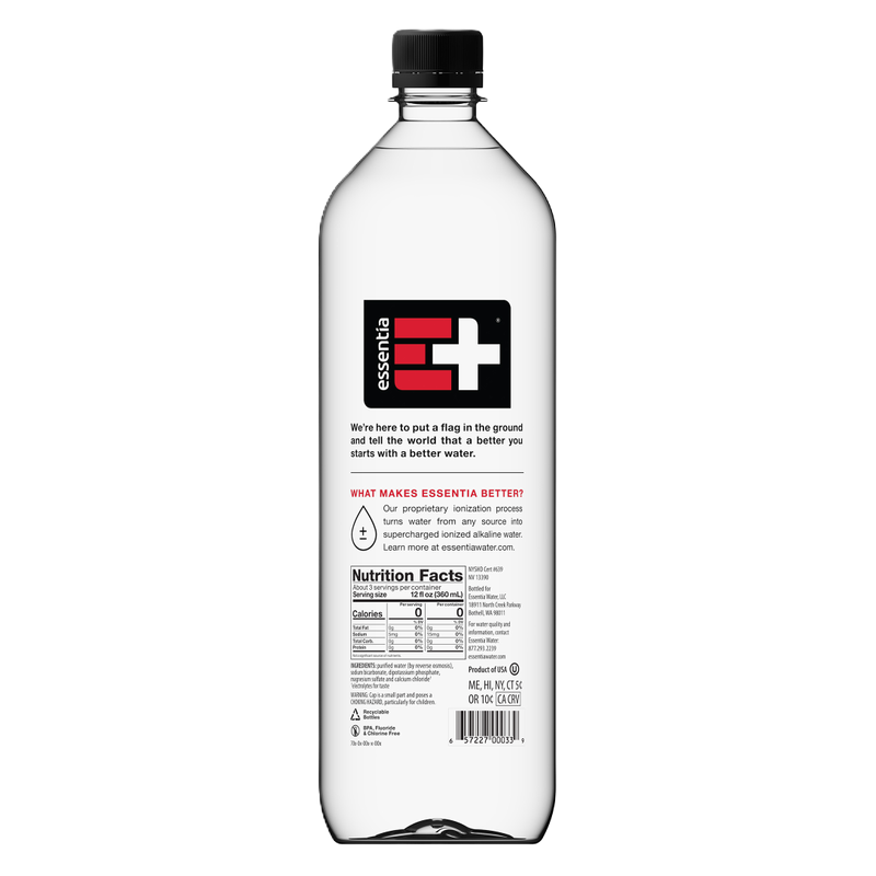 Essentia Water 1L Btl Drinks fast delivery by App or Online