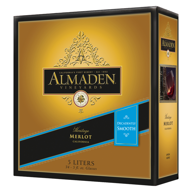 Almaden Merlot 5 L Box