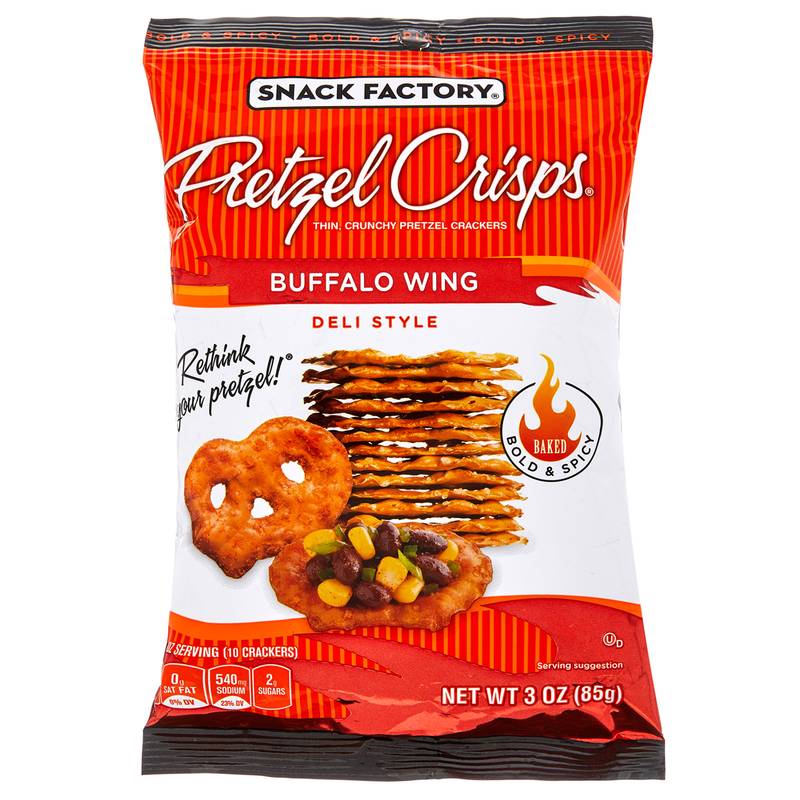 Snack Factory Buffalo Pretzel Crisps 3oz