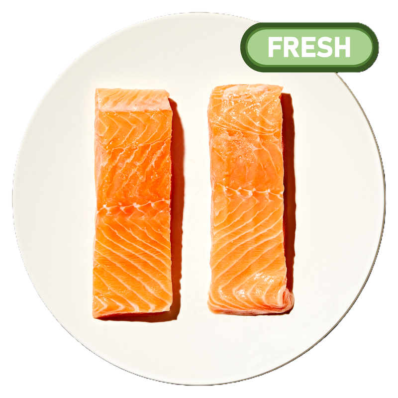 Fresh Salmon Filet, Sustainably Raised Faroe Island - Single 6oz