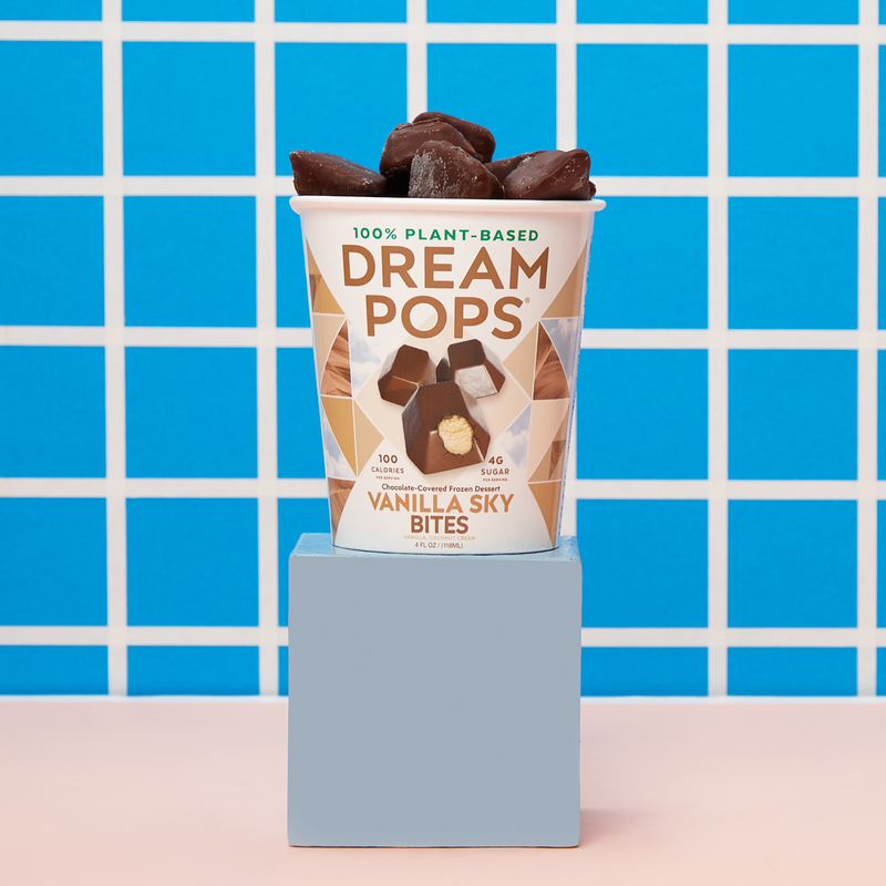 Dream Pops Vanilla Sky Dream Non-Dairy Bites 4oz