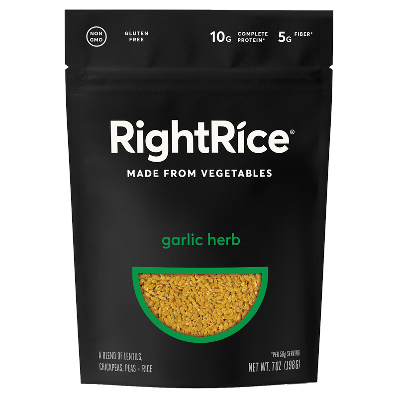 RightRice Garlic Herb Vegetable Based Rice 7oz