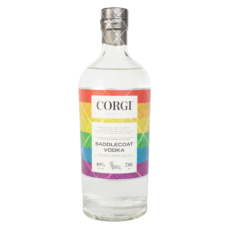 Corgi Saddlecoat Vodka Pride Edition 750ml (80 Proof)