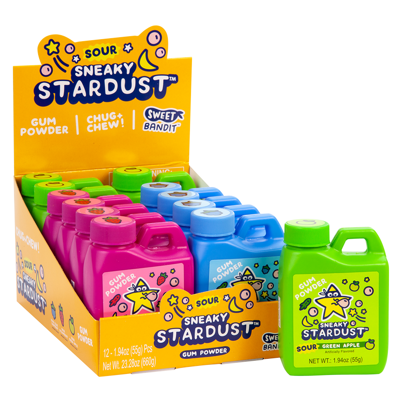 Sneaky Sour Stardust Gum Powder 1.94oz