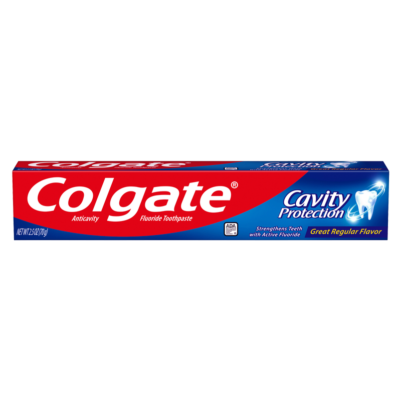 Colgate Cavity Protection Regular Flavor Toothpaste 6oz 3ct : Health ...