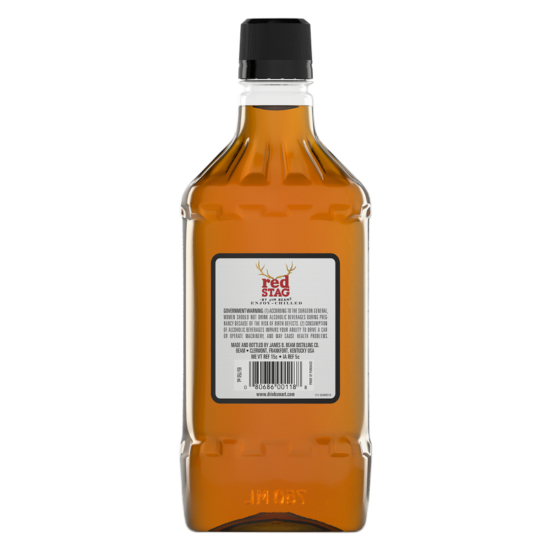 Jim Beam Red Stag Black Cherry Bourbon Whiskey 750ml (80 Proof)