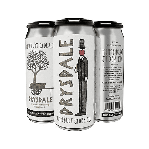 Humboldt Cider Drysdale 4pk 16oz Can