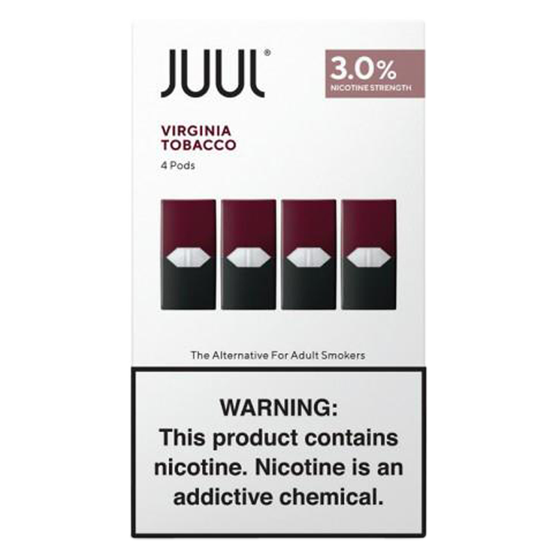 JUULpods Virginia Tobacco 3% Nicotine 4ct