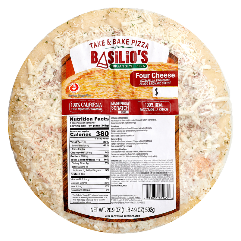 Basilio Cheese Pizza 11inch