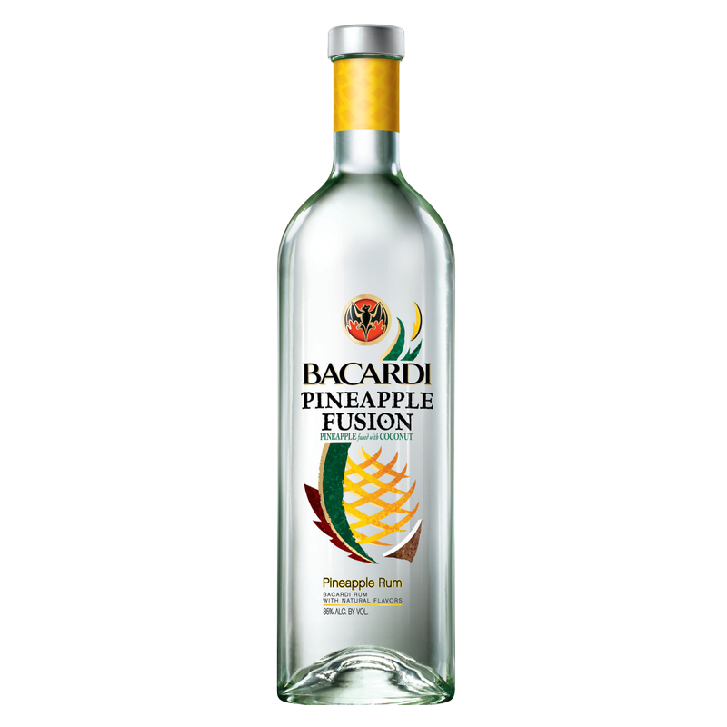 Bacardi Pineapple Fusion Rum 750ml (70 Proof)